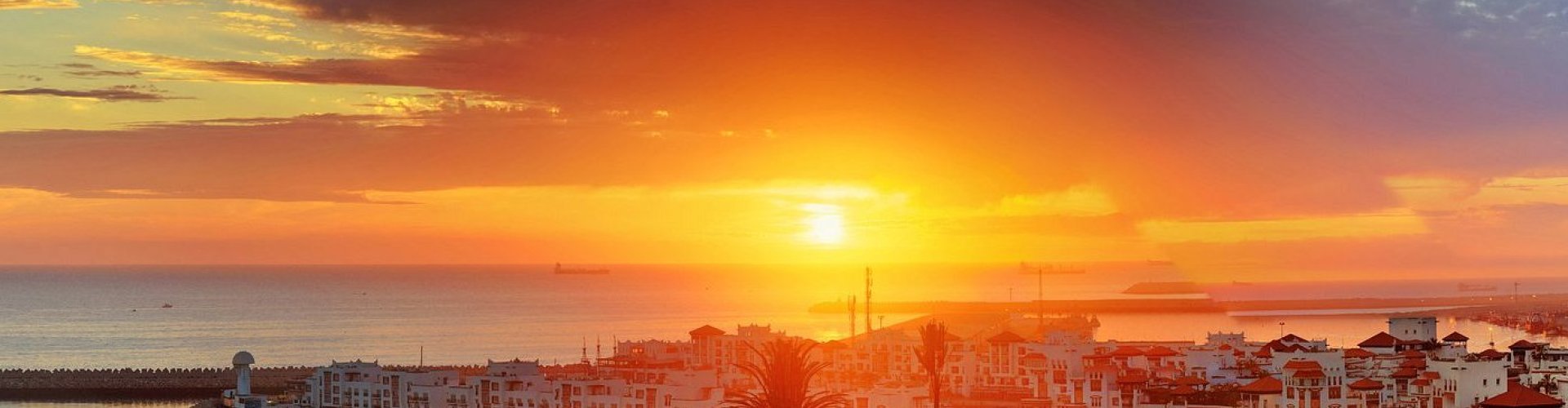 Sunset View of Agadir Bay