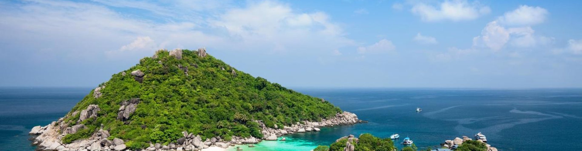 Koh Samui evening street scene