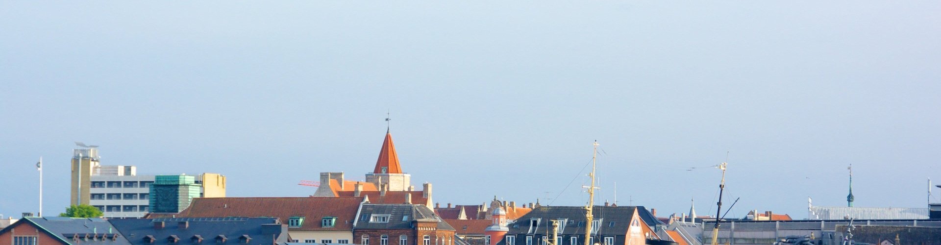 Sunset in Aalborg, DK