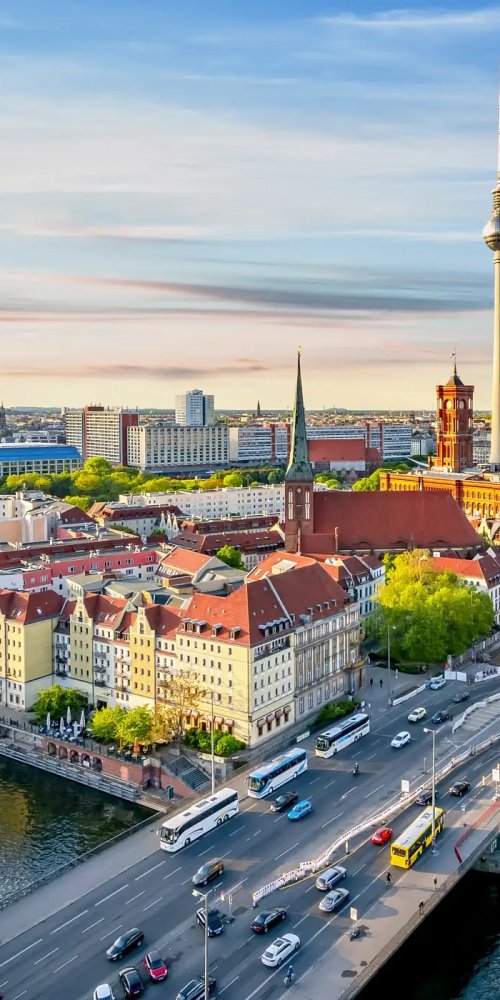 Berlin street scene