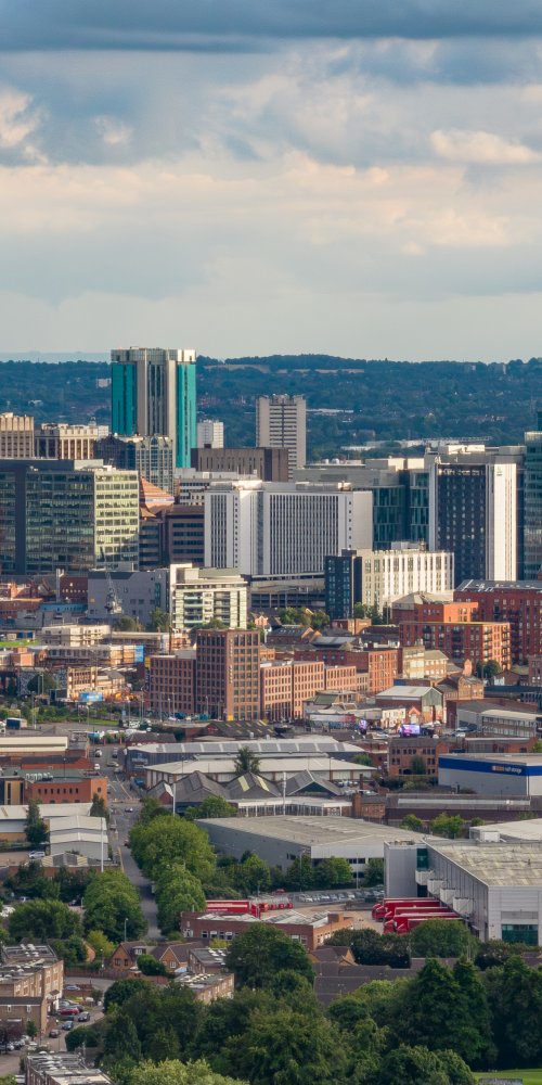 Birmingham bike and canal scene