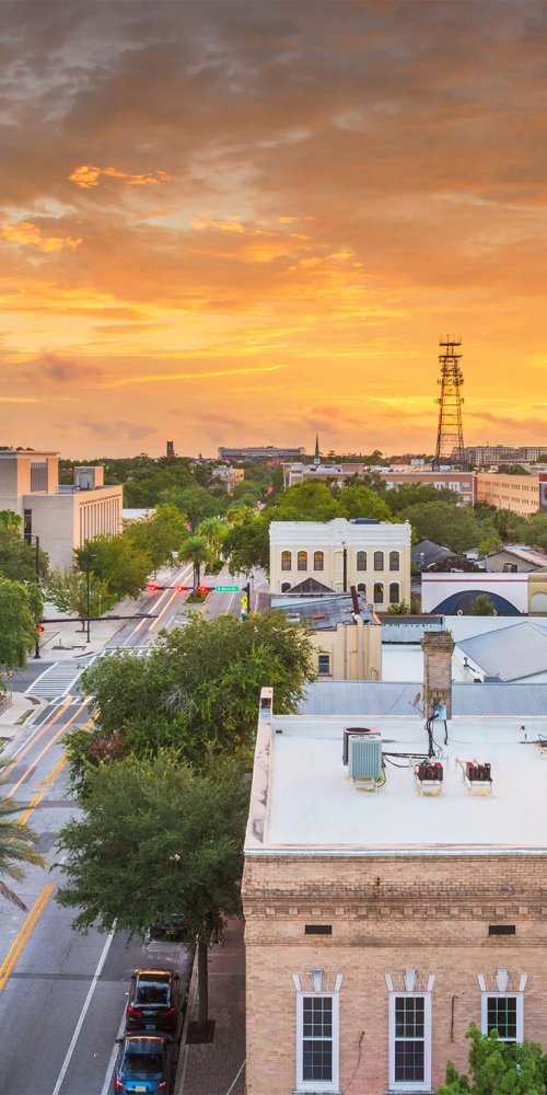 Bike and nature trails in Gainesville