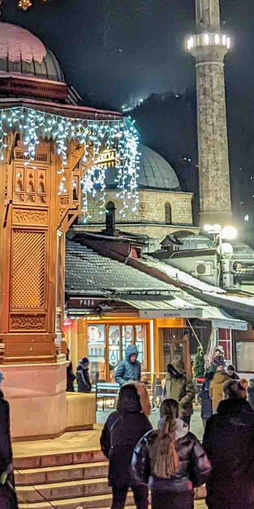 Sarajevo street scene