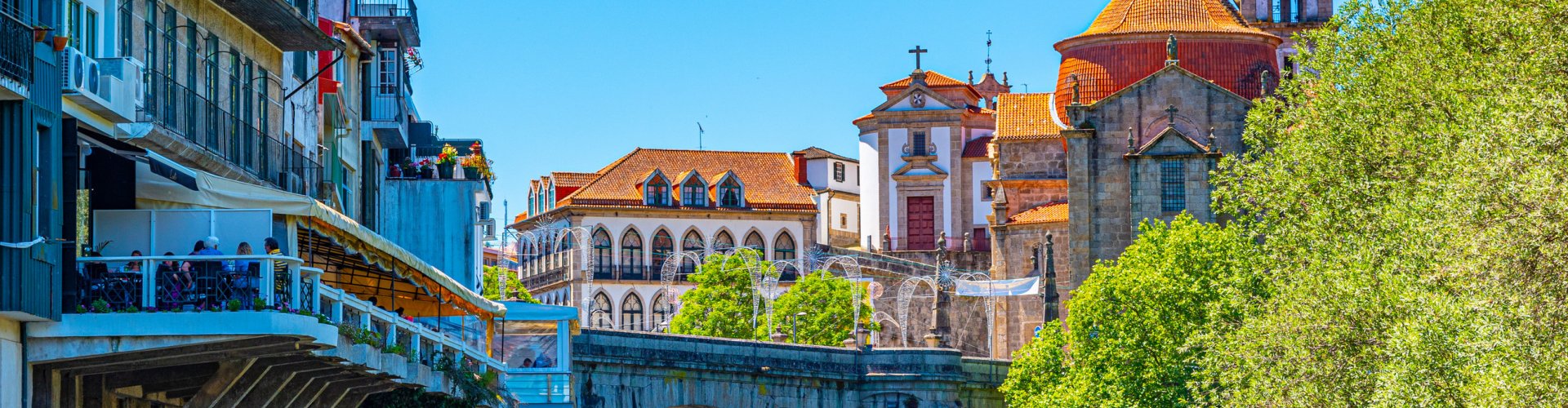 Scenic view of Amarante landscape