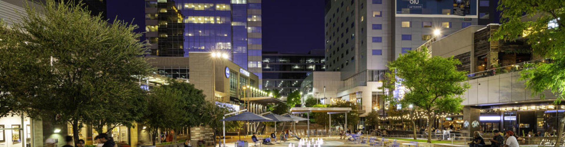 Sunset over Phoenix skyline