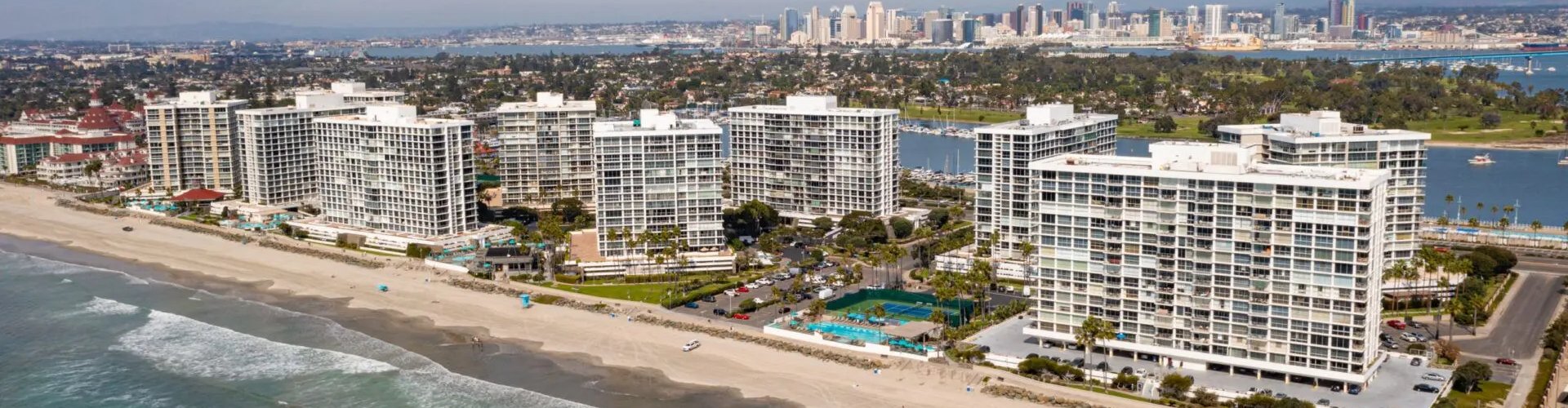 Scenic view in Coronado, CA