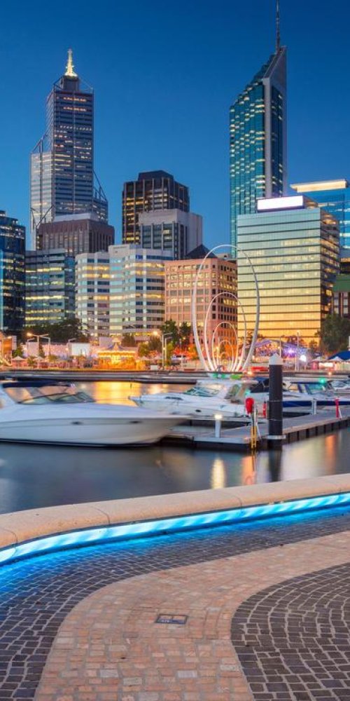 Cycling trails and river views in Perth