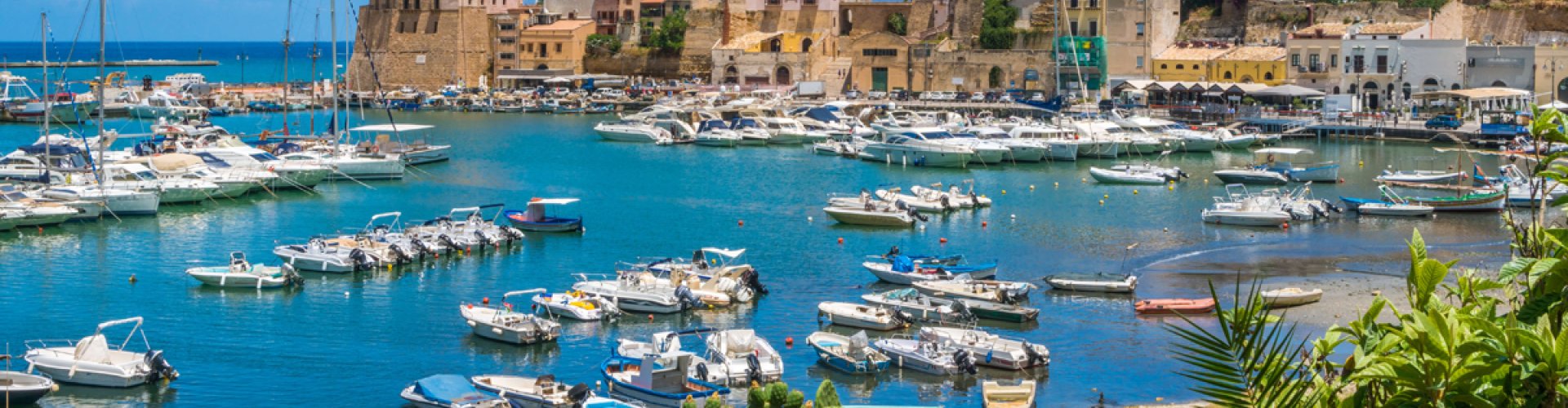 Sunset over the Gulf of Castellammare