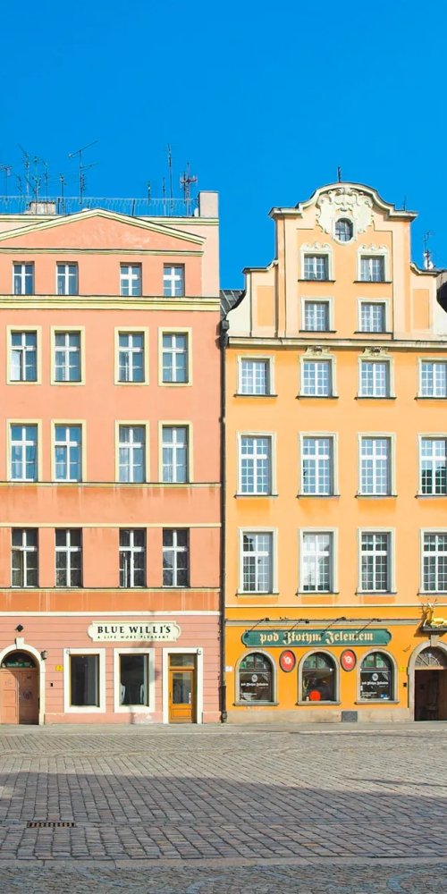 Wrocław biking and tram transport