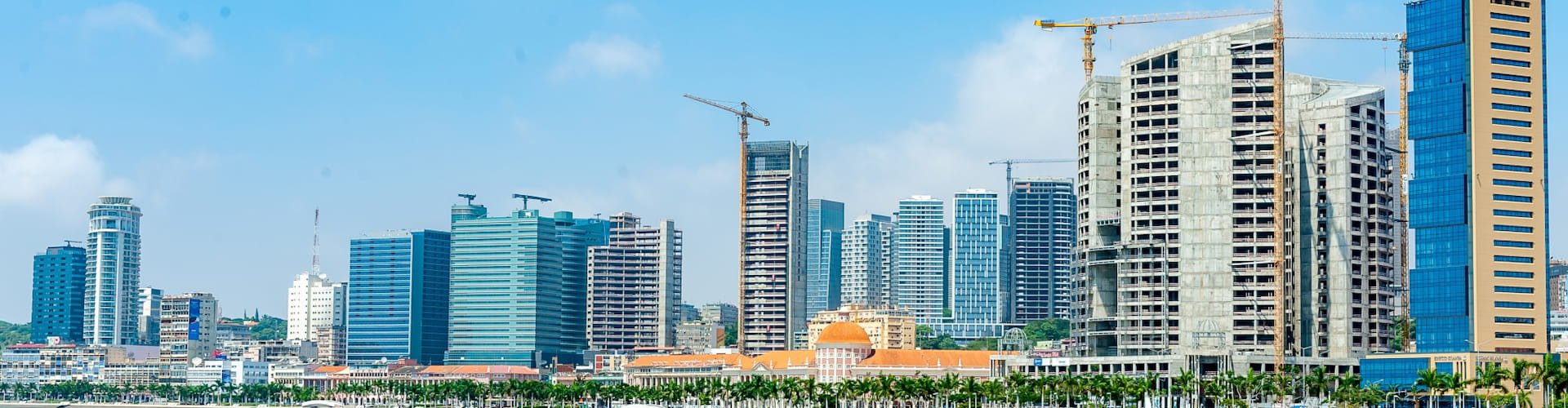 Sunset over Luanda Bay