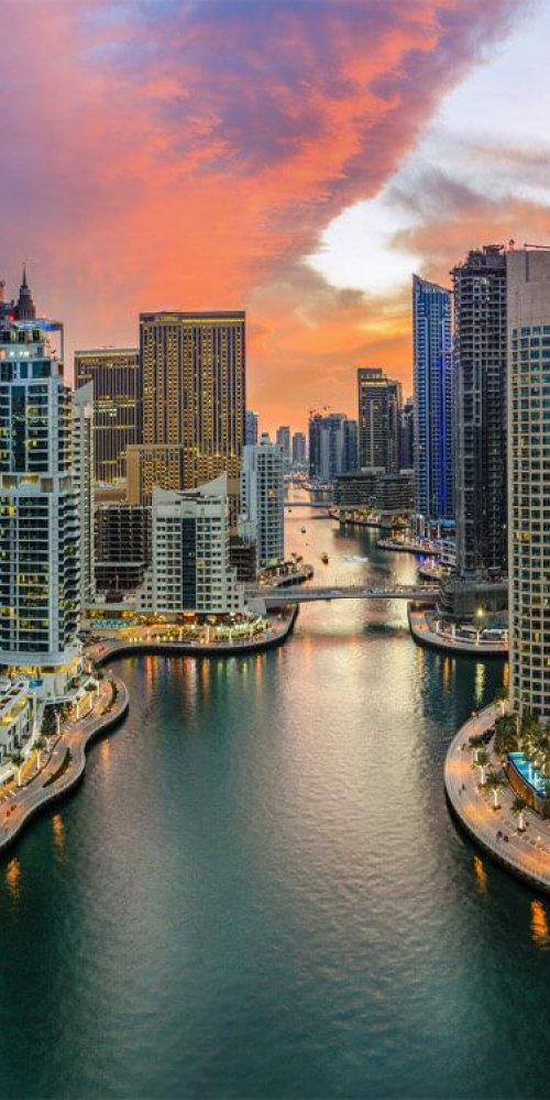 Dubai walking and bike tour